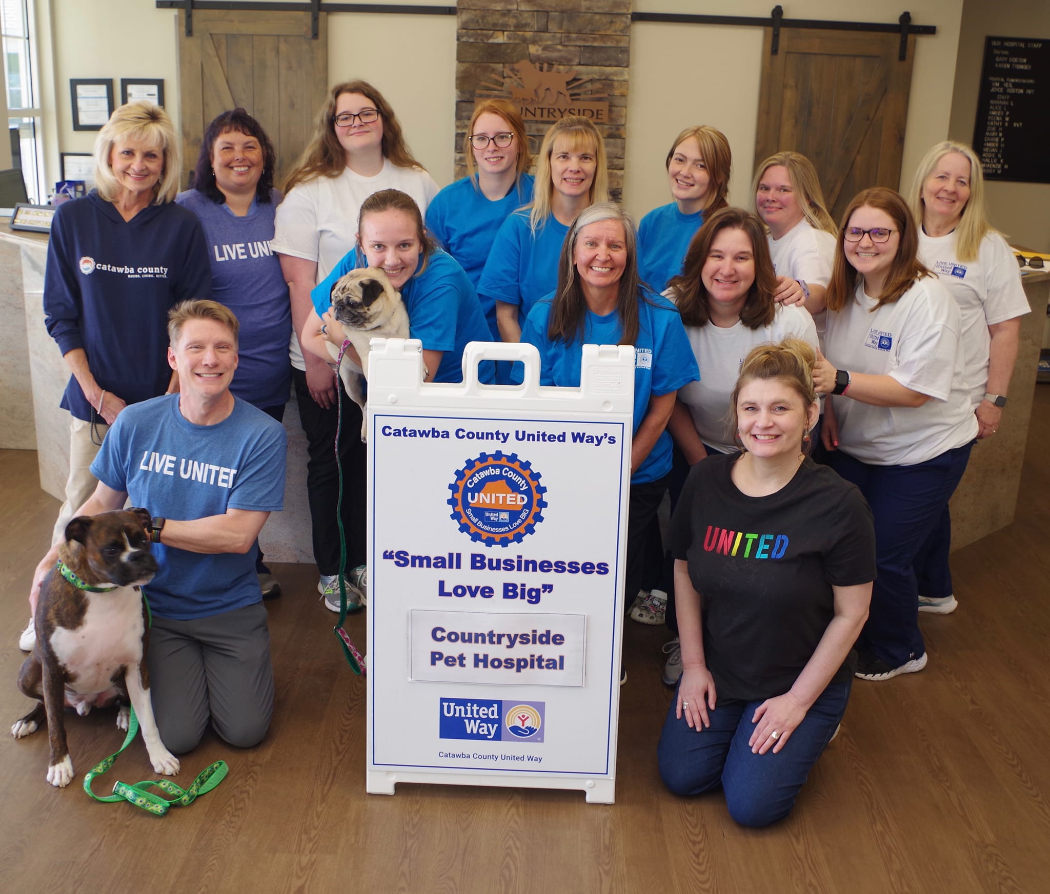 Countryside Pet Hospital joins Small Businesses Love Big Catawba